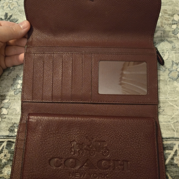 Coach Checkbook Wallet - Picture 3 of 13